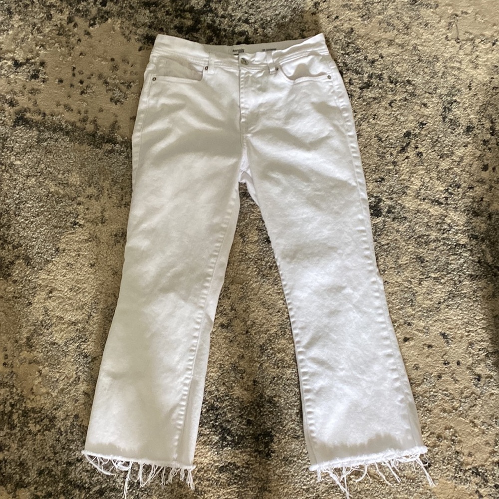EUC RAW HEM JEANS